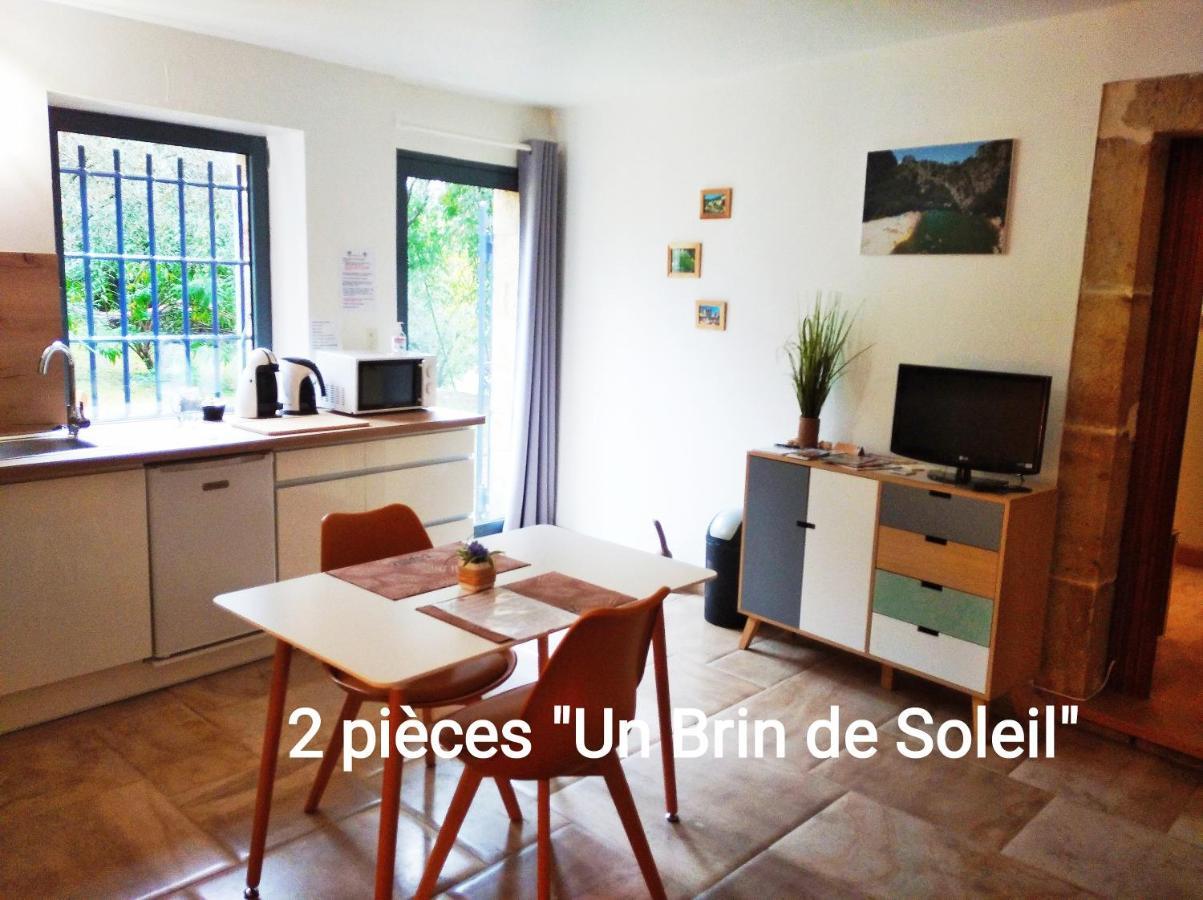 2 Pieces "Le Brin De Soleil" Gites Appart 'Hotel L'Echappee Belle D'Aubenas Logement 1 Sur 3 외부 사진